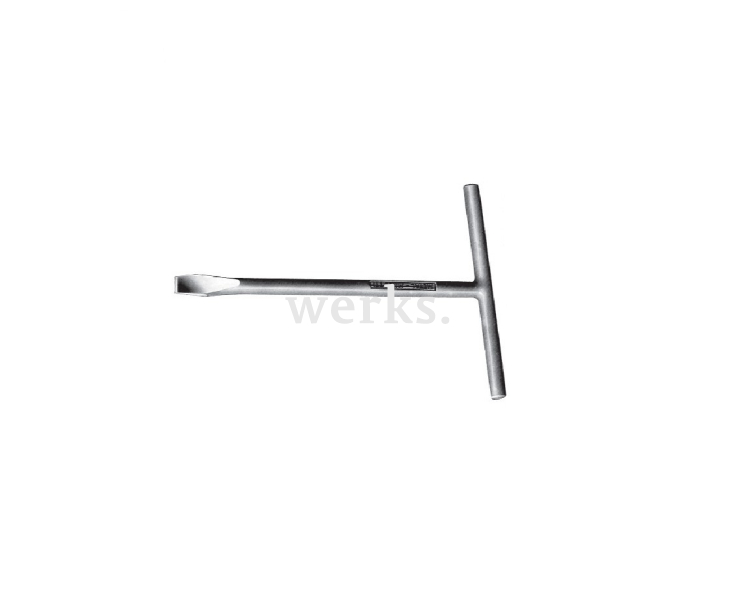 Отвертка шлицевая с Т-образной рукояткой 300 мм, серия 022 Metalminotti 022-3000