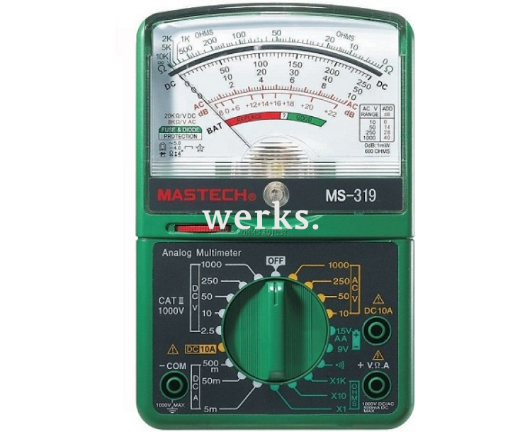 Мультиметр аналоговый Mastech MS319