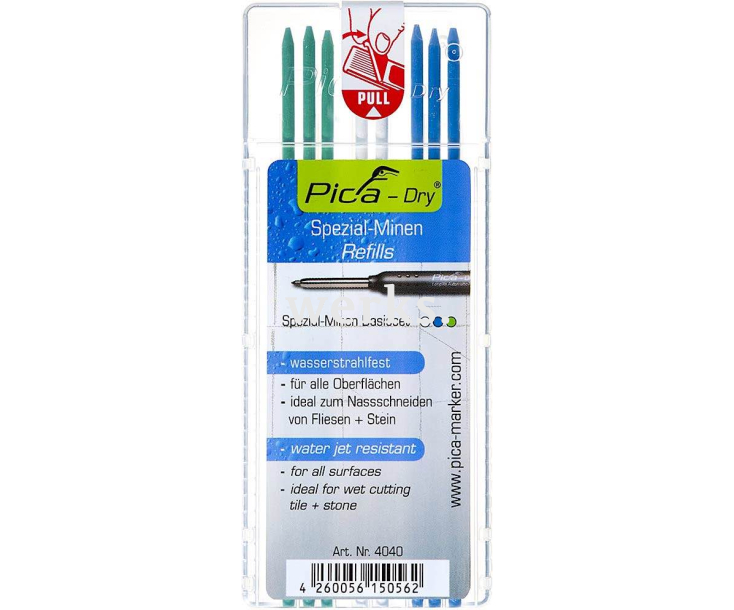 Грифели для карандаша Pica-Dry Pica 4040 8 пр.
