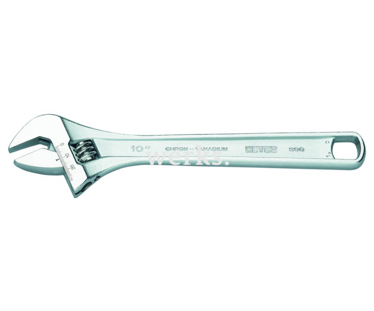 Ключ гаечный разводной с правой резьбой 20 мм Heyco HE-00390000682