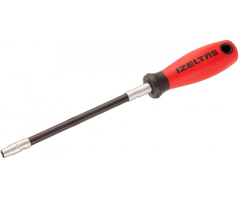 Отвертка-битодержатель магнитный 1/4"х170 Izeltas 4788196160 с гибким стержнем