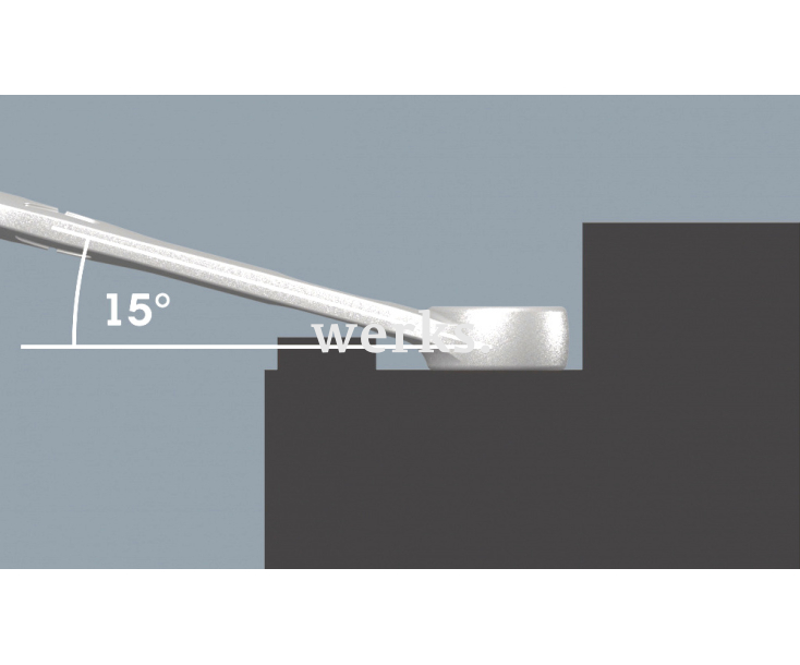 Ключ комбинированный 6003 Wera Joker WE-020504 27 х 300 мм