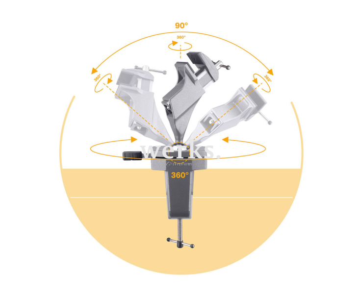 Держатель плат в сборе SPANNFIX со сменными захватами Bernstein BS-9-205