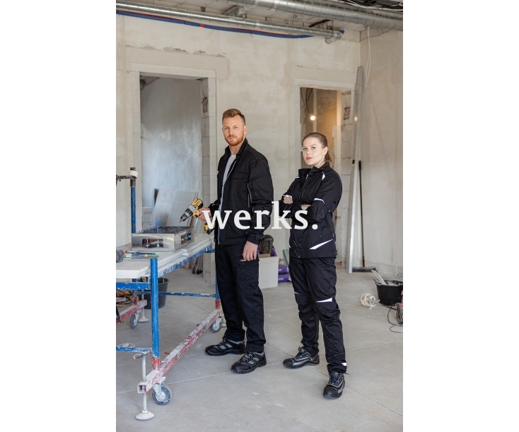 Женские рабочие брюки Brodeks KS328 черный (42)