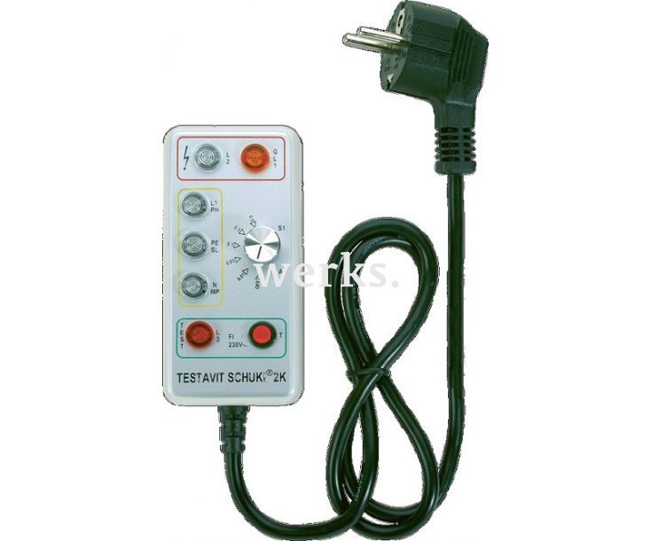 Тестер розеточный Testboy Testavit Schuki 2K