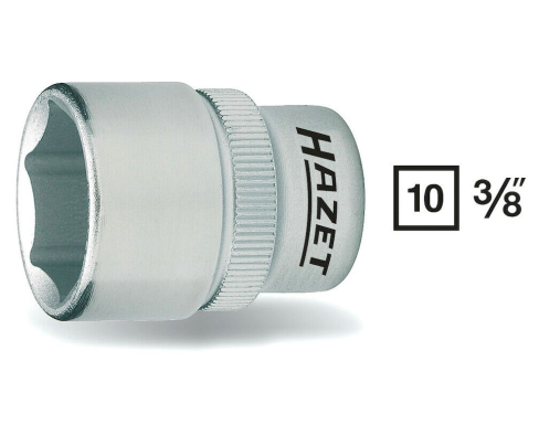Торцовая головка HEX Nut 9 мм 3/8" Hazet 880-9