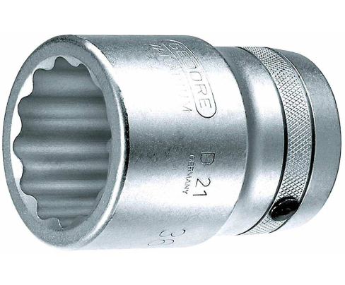 Головка торцовая дюймовая двенадцатигранная 1" D 21 2.1/4AF профиль 2.1/4AF Gedore 6177330
