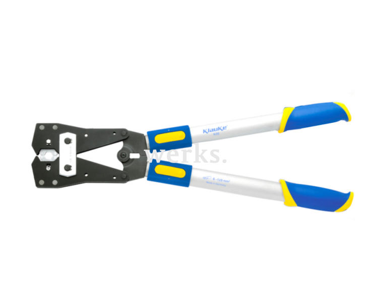 Пресс-клещи для медных кабельных наконечников 6–120 мм², шестигранный обжим Klauke KLKK06