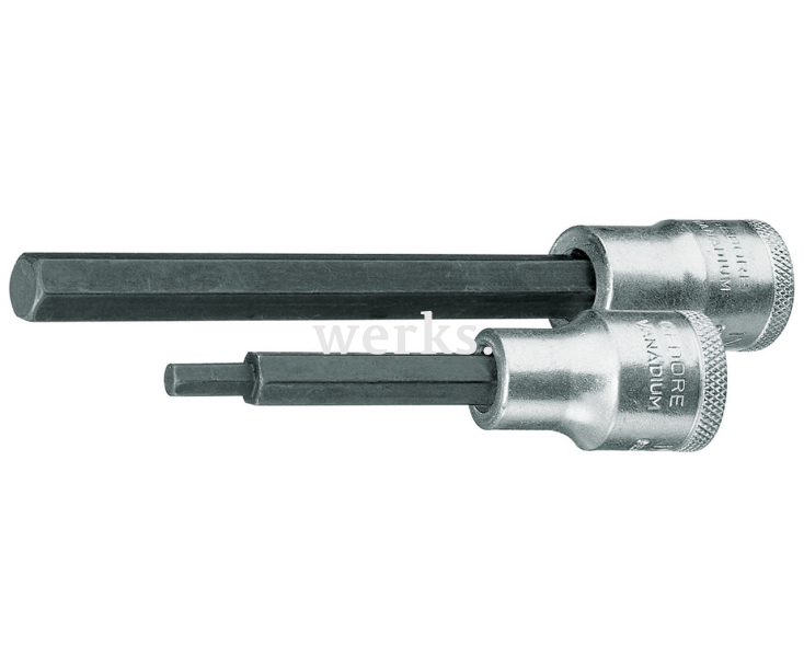 Головка торцевая с отверточной вставкой 1/2