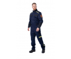 Комбинезон сварщика 1 класса Brodeks FS 58-01 т.синий/черный (XS)