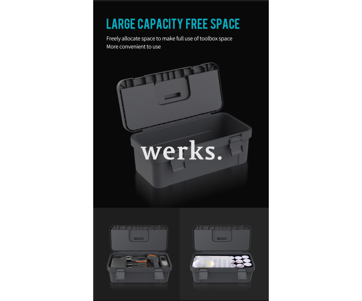 Ящик для инструментов черный Brotools Box