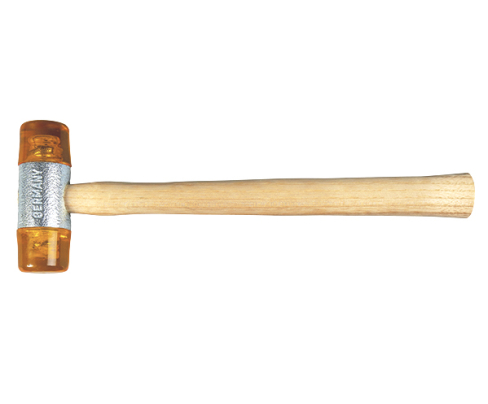 Молоток пластиковый с деревянной ручкой 328 г Haupa 180334