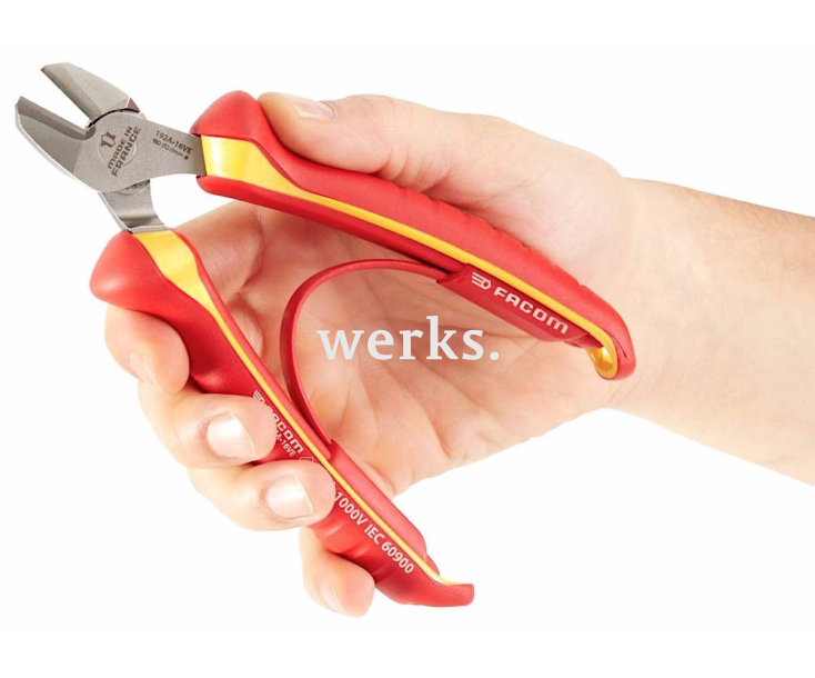 Кусачки диагональные силовые 180 мм VDE Facom 192A.18VE