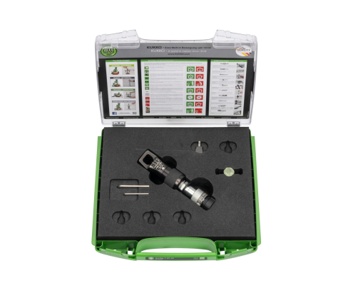 Гидравлический гайкорез с приводом от насоса,  в чемодане KUKKO Y-57-10
