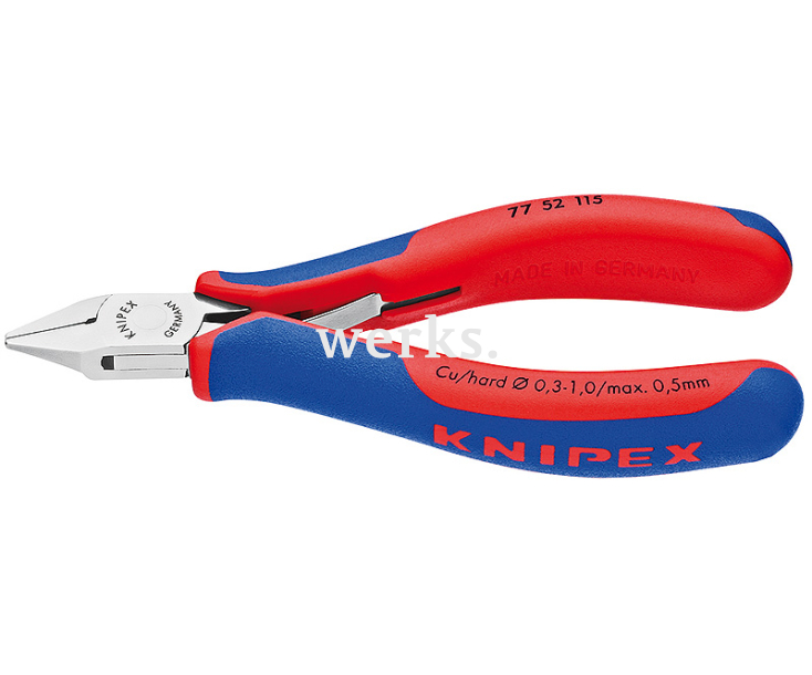Кусачки боковые для электроники Knipex KN-7752115