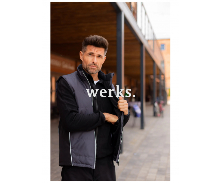 Жилет утепленный Brodeks KW101 серый/черный (M)