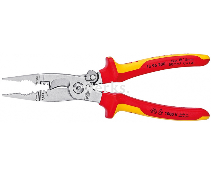 Профессиональный набор инструмента Brotools ElectroSet Knipex Wera BT-002 для электромонтажа