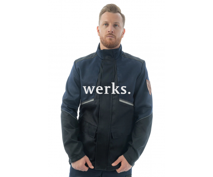 Куртка сварщика Brodeks FS28-01 т.синий/черный (L)