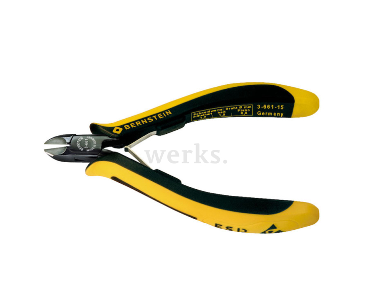 Бокорезы прецизионные EuroLine антистатические Bernstein BS-3-661-15