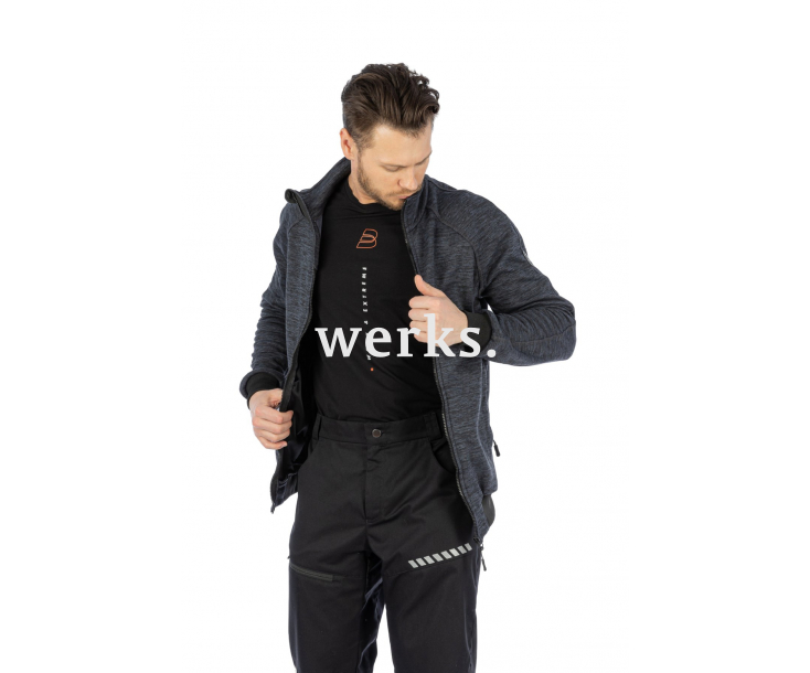 Толстовка флисовая Brodeks KS241 cation серый (L)