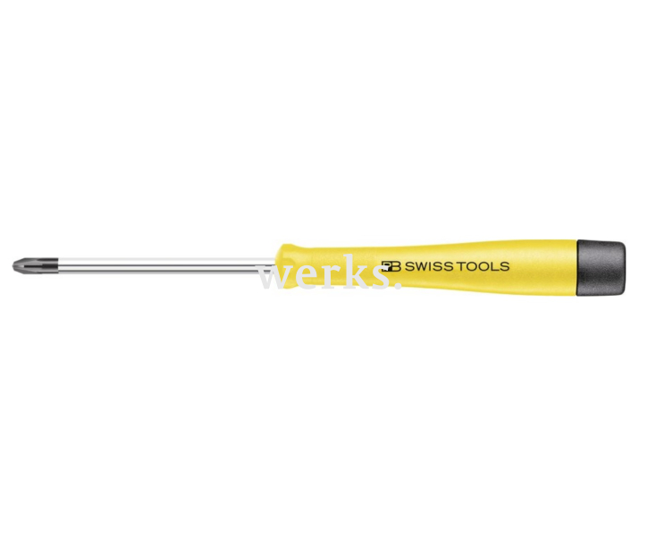 Отвертка крестовая прецизионная антистатическая Pozidriv ESD PB Swiss Tools PB 1122.0-65 PZ0
