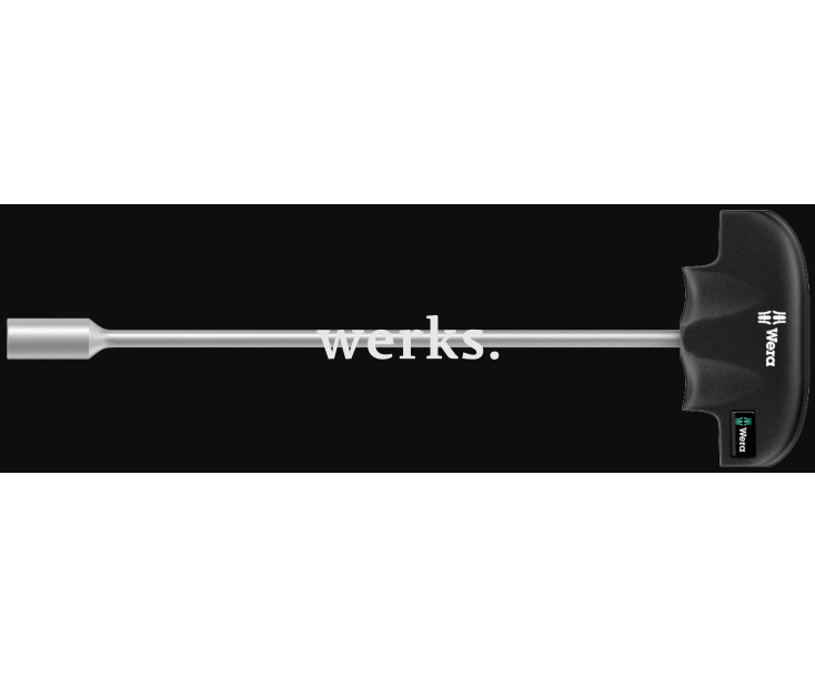 Отвертка-гаечный ключ Wera 495 WE-013419 17 х 350 поперечная ручка