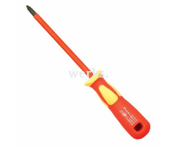 Отвертка диэлектрическая крестовая ProsKit SD-800-P3