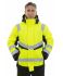 Зимняя сигнальная куртка Brodeks KW216 желтый/черный (XXL)