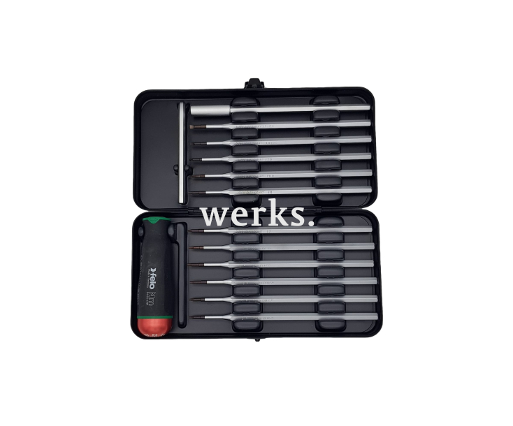 Набор с динамометр. отверткой 0.6-1.5 Нм и битами Felo SL PH PZ TORX PH/SL PZ/SL 12 предметов 10099616