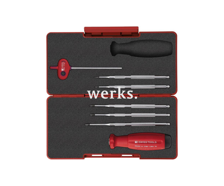 Набор динамометрический DigiTorque 1.0 - 5.0 Нм PB Swiss Tools PB 8320.Set A3 со сменными лезвиями TORX PB 215