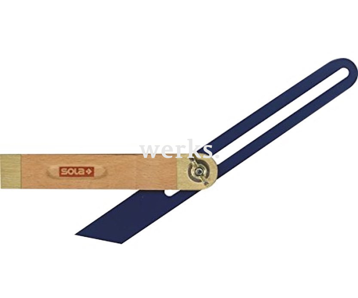 Малка, бук, пружинная сталь VSTH 300 Sola 300 мм 56053201