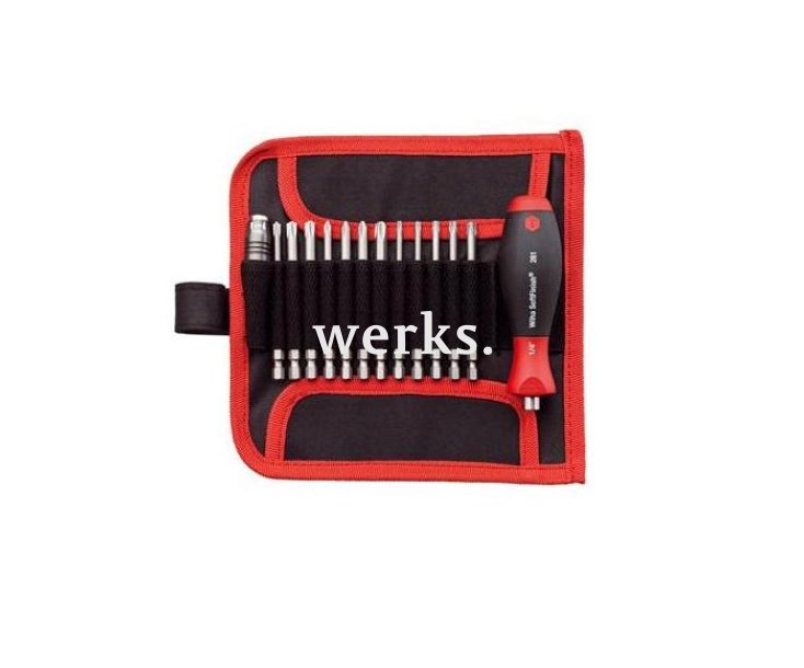 Профессиональный набор с битами Wiha для распределительных шкафов 79187 T-02 33143, 14 предметов