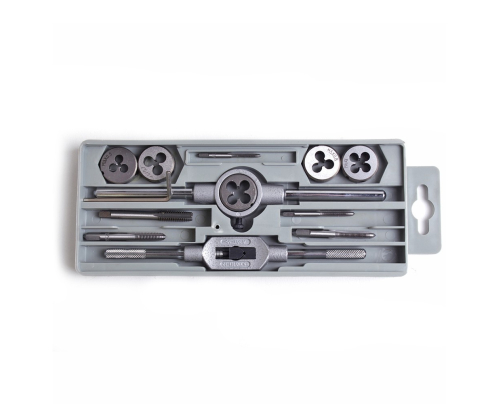 13-пр. Набор метчиков, плашек, свёрл M3 - M8 XC Werks W.1412020