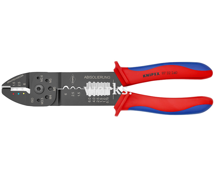 Клещи зажимные для опрессовки Knipex KN-9732240