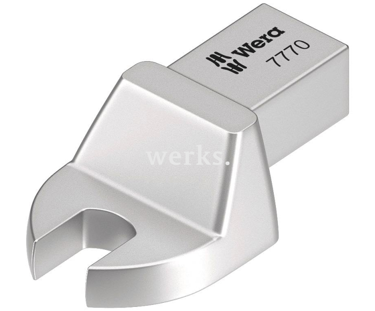 Насадка-рожковый ключ 7 мм Wera 7770 1/4  WE-078600