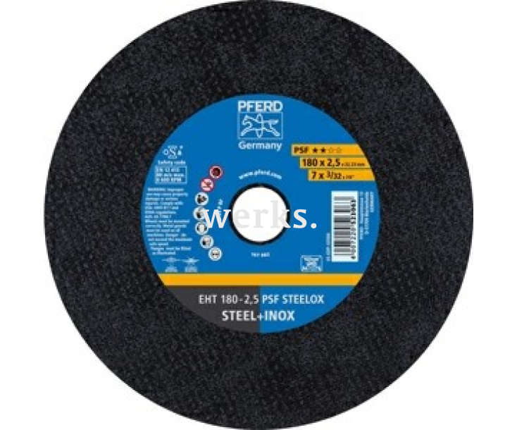 Круг отрезной Pferd EHT 180 - 2,5 PSF STEELOX
