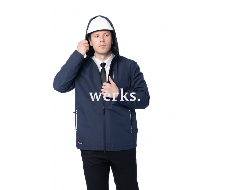 Летняя куртка-парка Brodeks KS213 синий (L)