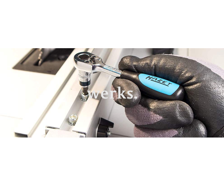 Трещотка реверсивная 1/4" 115 мм Hazet 863P