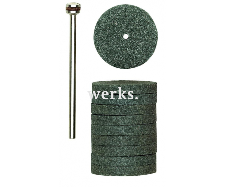 Шайбы карборундовые Ø 22 мм мелкозернистые Proxxon 28304 10 шт.