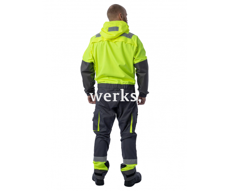 Комбинезон Brodeks KS503 желтый/серый (M)