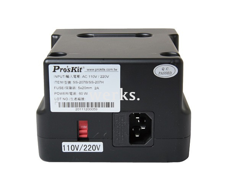 Паяльная станция цифровая ProsKit SS-207B