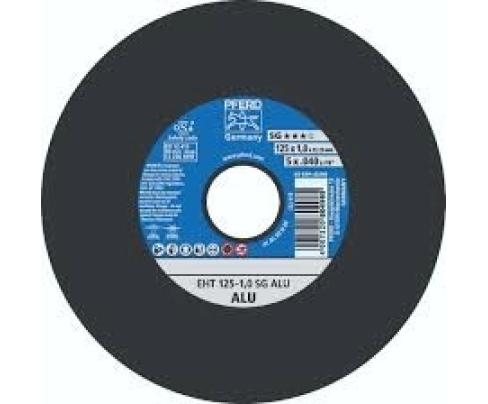 Круг отрезной Pferd EHT 125 - 1,0 A 60 N SG-ALU