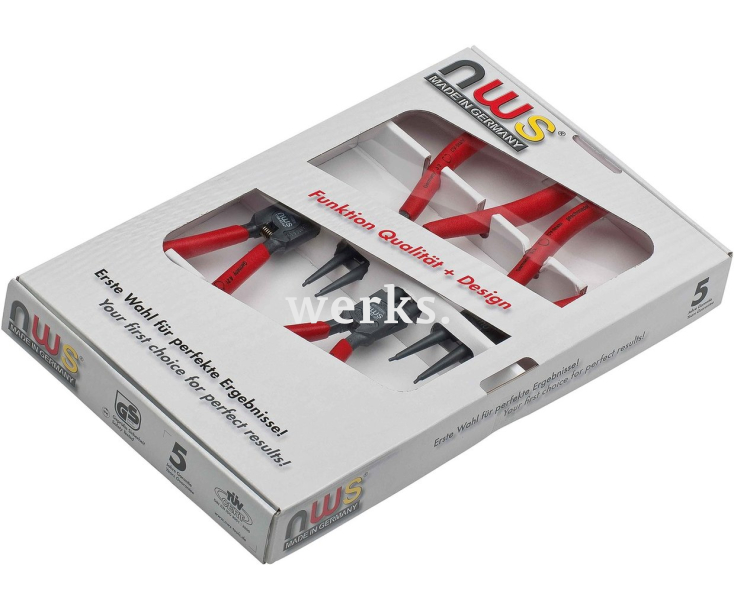 Набор съемников стопорных колец NWS 792 4 предмета N2