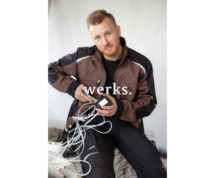 Куртка Brodeks KS202 коричневый/черный (L)