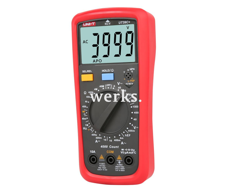 Мультиметр цифровой универсальный UNI-T UT39C+