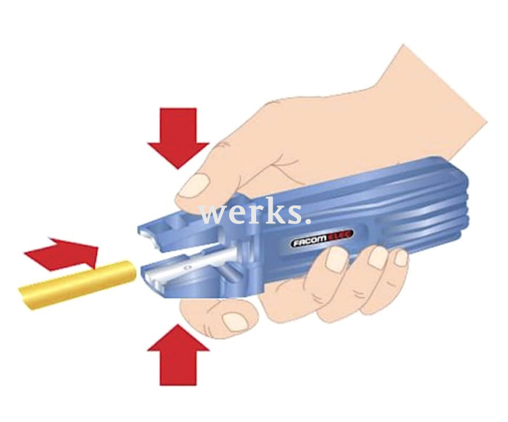 Инструмент для снятия изоляции 4-13 мм Facom 985962