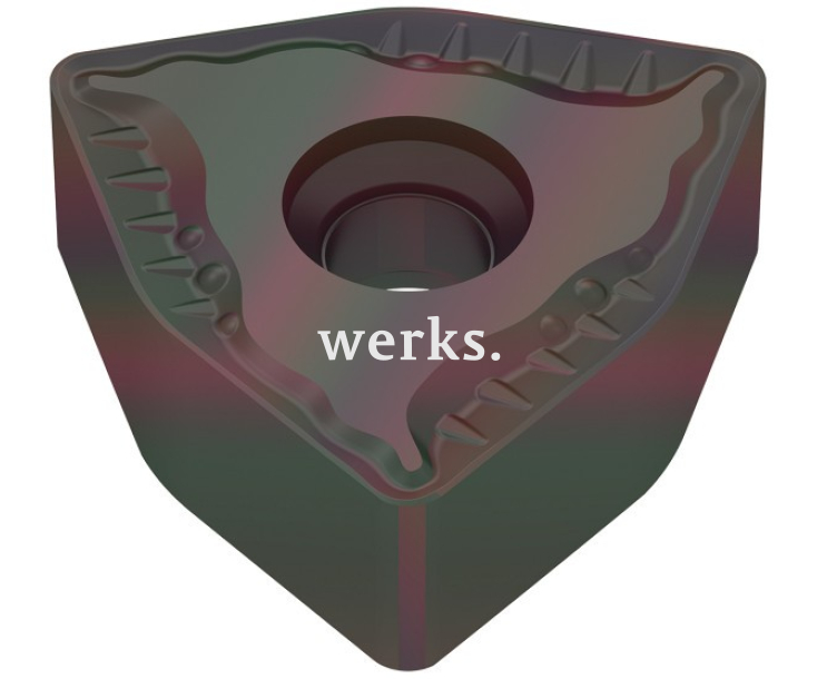 Твердосплавная пластина для очистки WNEU 161425S50-R55 CTCP615 Ceratizit 7403970400