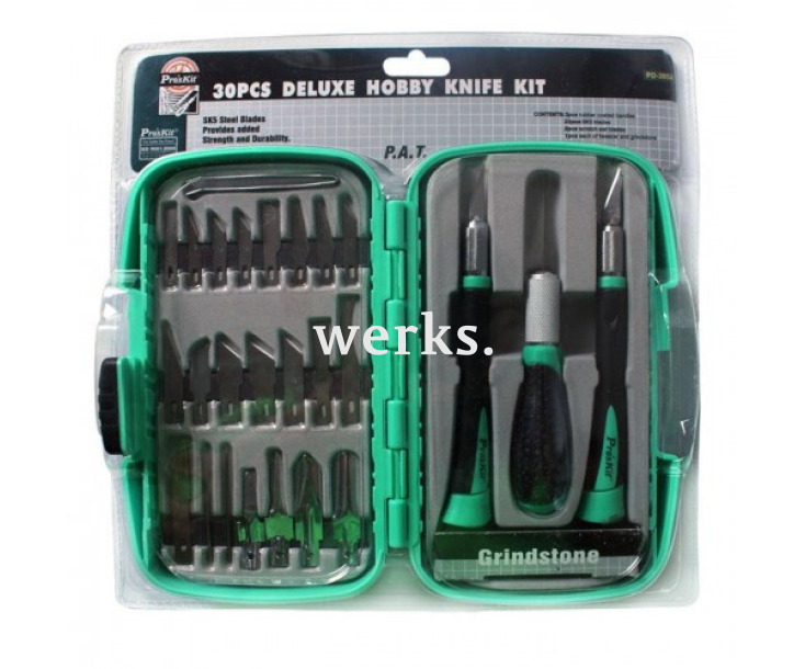 Набор ножей (резаков) для работы по дереву ProsKit PD-395A