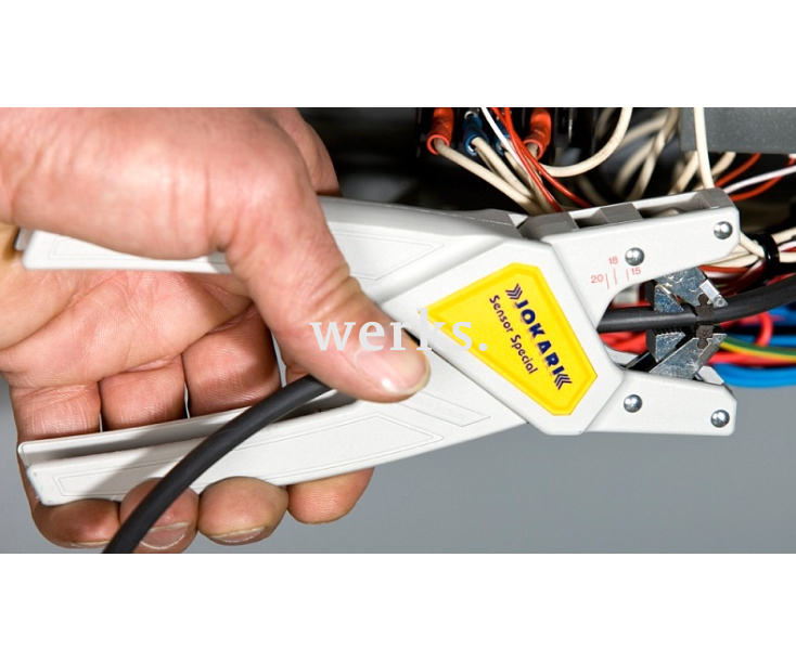 Клещи Sensor Special для снятия изоляции с сенсорных кабелей Jokari JK 20300