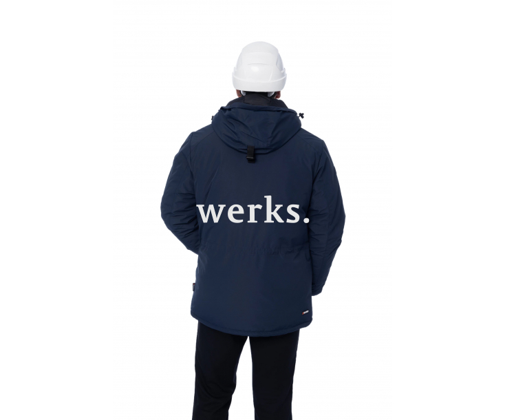 Зимняя куртка-парка Brodeks KW204 синий (XXXL)